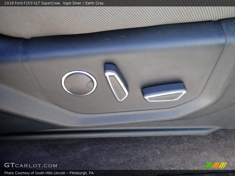 Ingot Silver / Earth Gray 2018 Ford F150 XLT SuperCrew