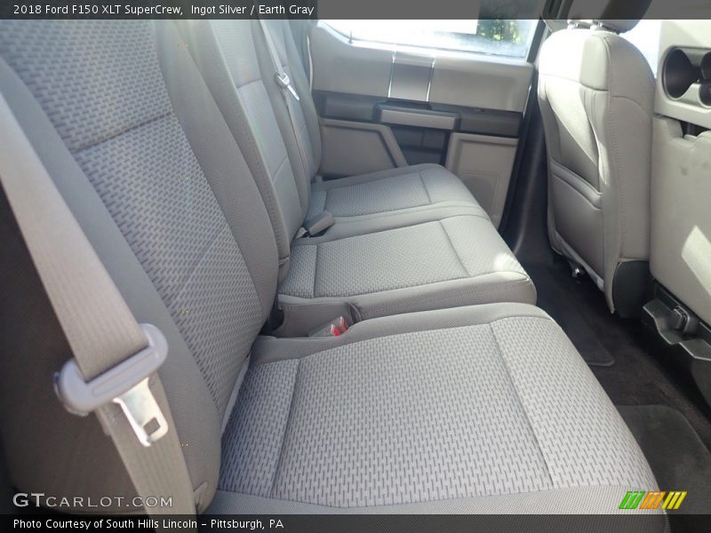 Ingot Silver / Earth Gray 2018 Ford F150 XLT SuperCrew