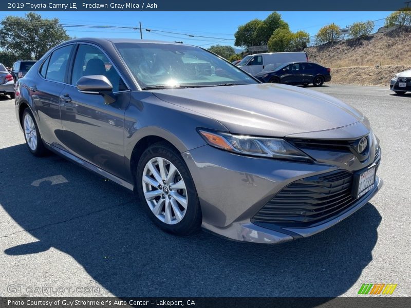 Predawn Gray Mica / Ash 2019 Toyota Camry LE