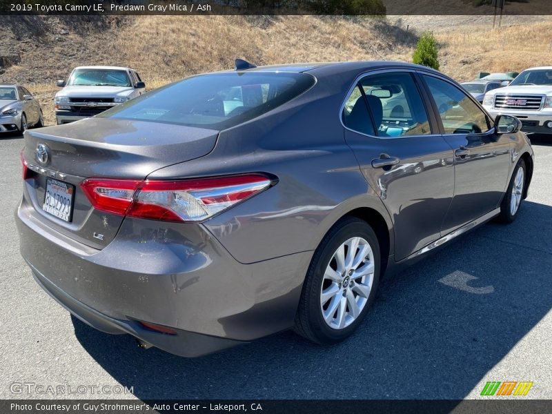 Predawn Gray Mica / Ash 2019 Toyota Camry LE