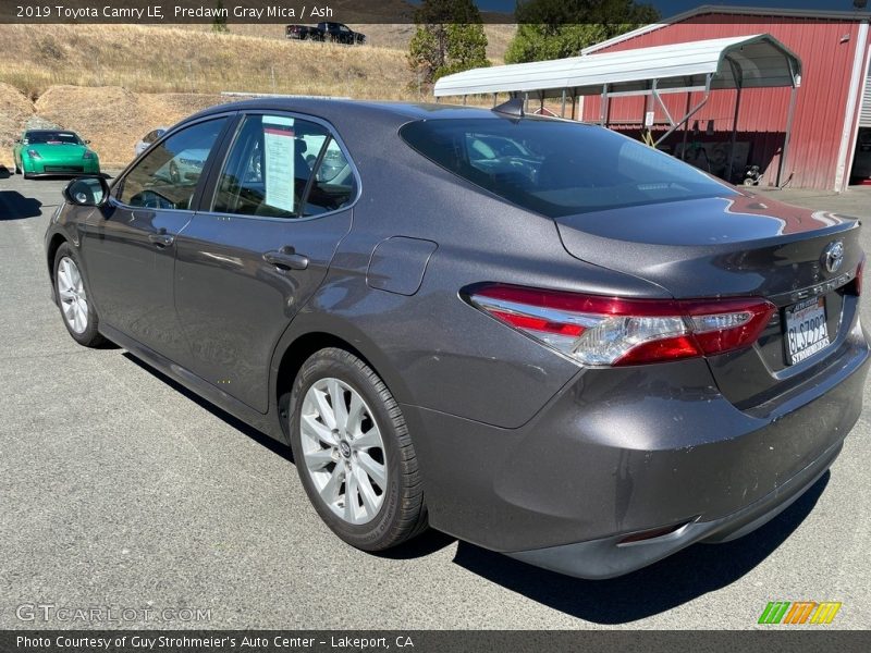 Predawn Gray Mica / Ash 2019 Toyota Camry LE