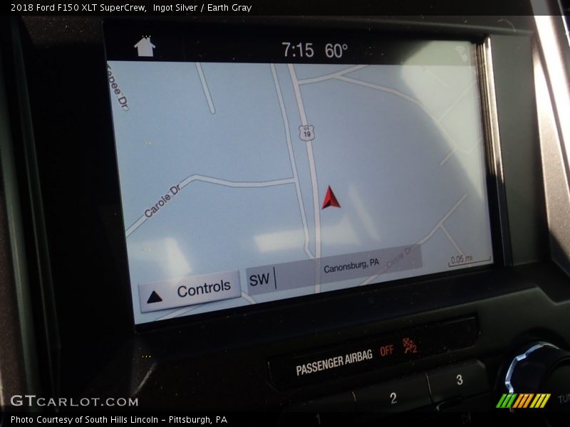 Ingot Silver / Earth Gray 2018 Ford F150 XLT SuperCrew