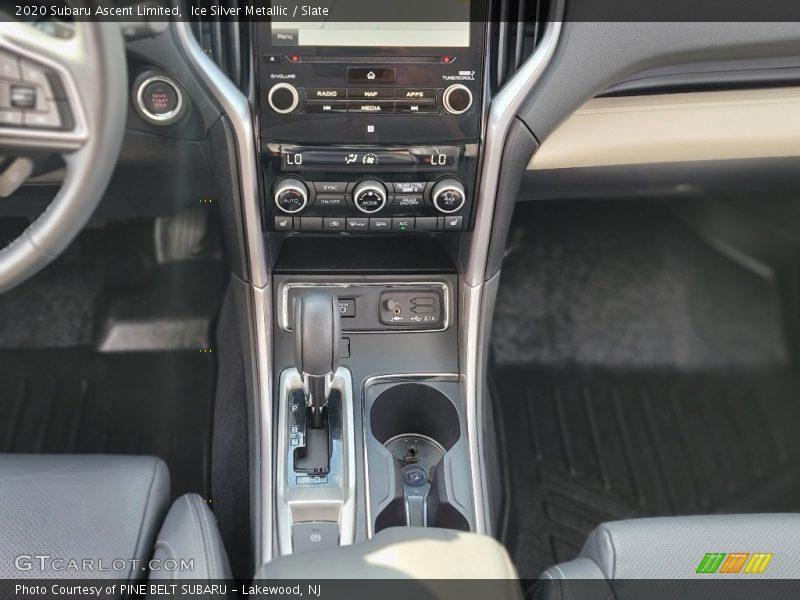 Ice Silver Metallic / Slate 2020 Subaru Ascent Limited