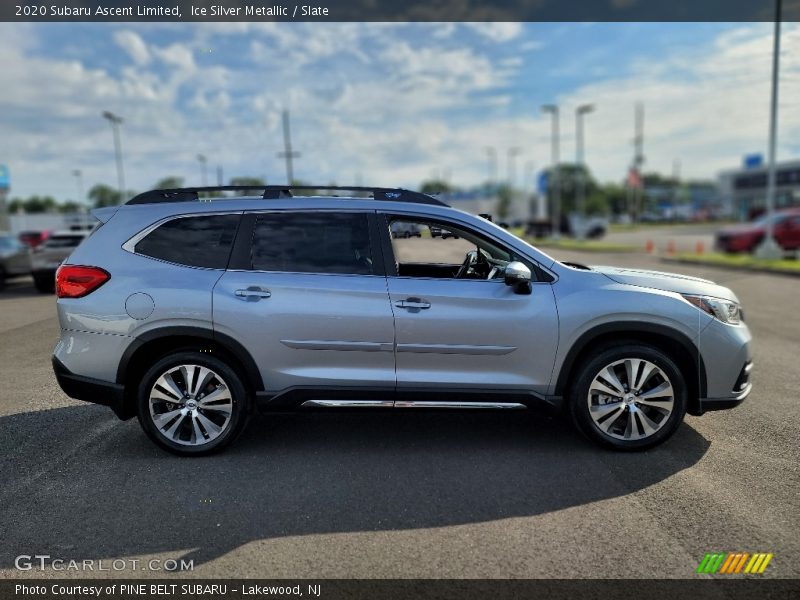 Ice Silver Metallic / Slate 2020 Subaru Ascent Limited