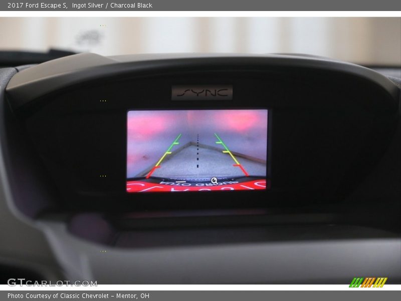 Ingot Silver / Charcoal Black 2017 Ford Escape S