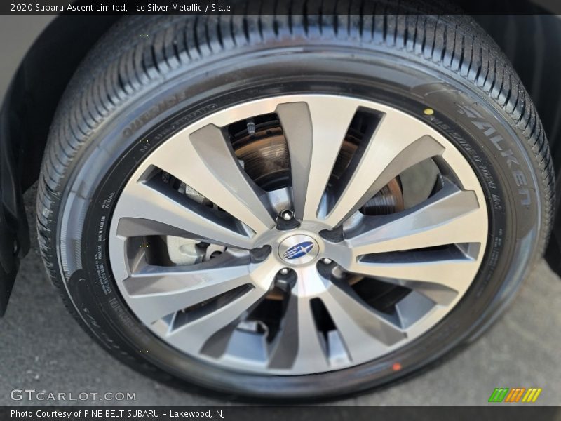 Ice Silver Metallic / Slate 2020 Subaru Ascent Limited