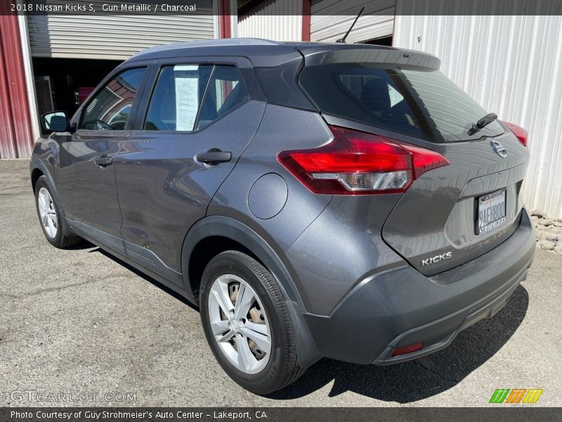 Gun Metallic / Charcoal 2018 Nissan Kicks S