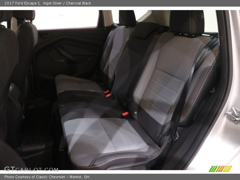 Ingot Silver / Charcoal Black 2017 Ford Escape S
