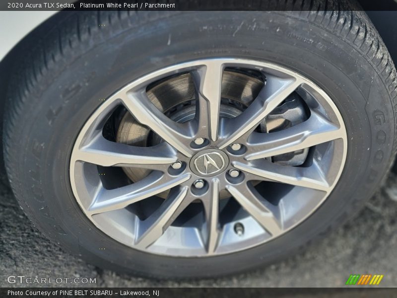 Platinum White Pearl / Parchment 2020 Acura TLX Sedan