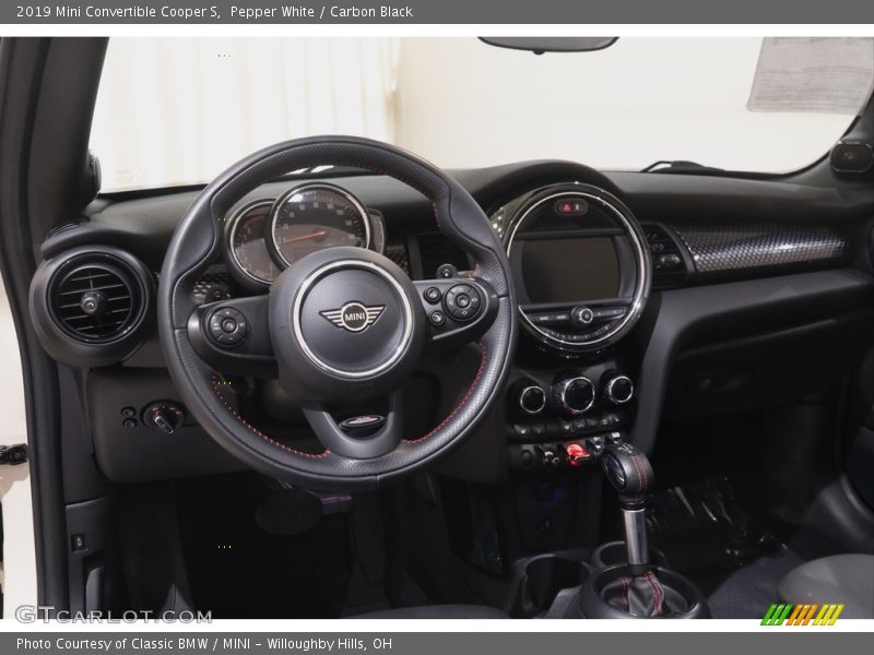 Pepper White / Carbon Black 2019 Mini Convertible Cooper S