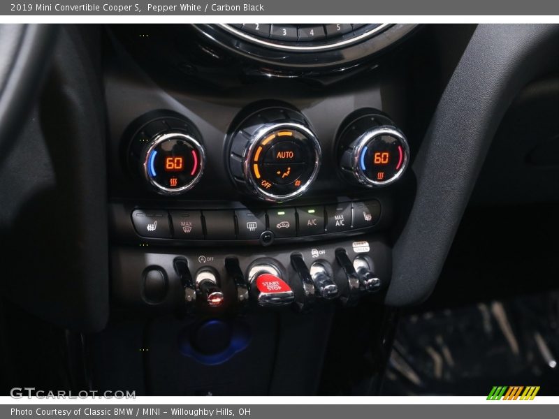 Pepper White / Carbon Black 2019 Mini Convertible Cooper S