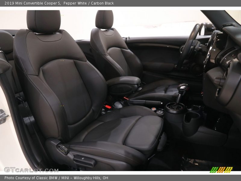 Pepper White / Carbon Black 2019 Mini Convertible Cooper S