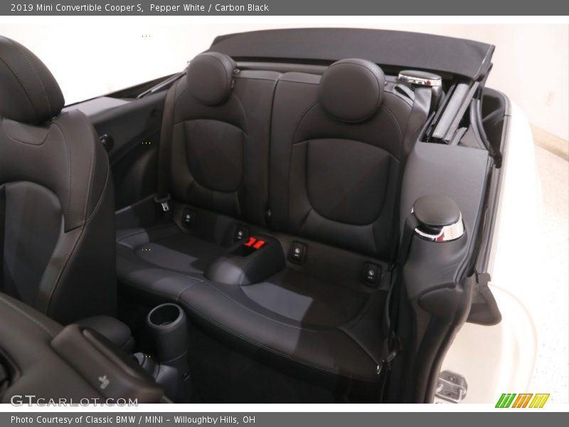 Pepper White / Carbon Black 2019 Mini Convertible Cooper S