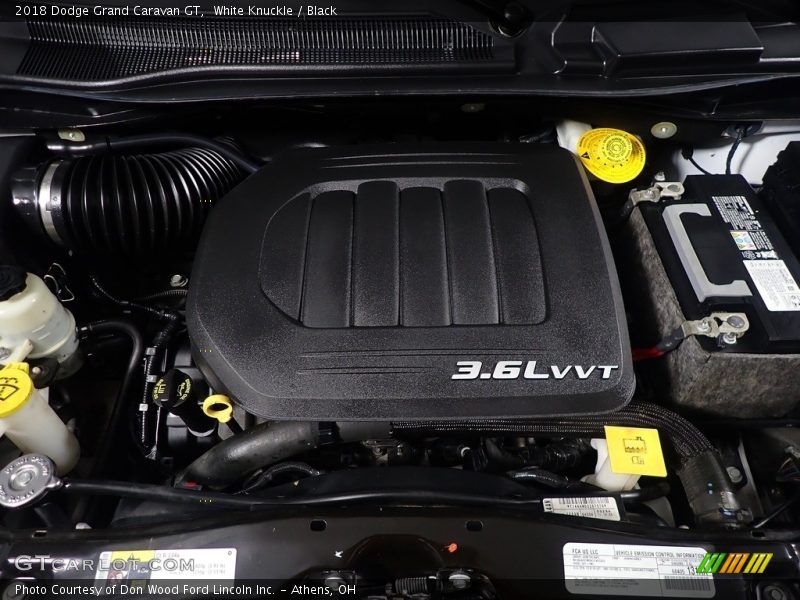 White Knuckle / Black 2018 Dodge Grand Caravan GT