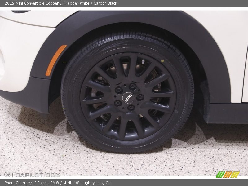Pepper White / Carbon Black 2019 Mini Convertible Cooper S