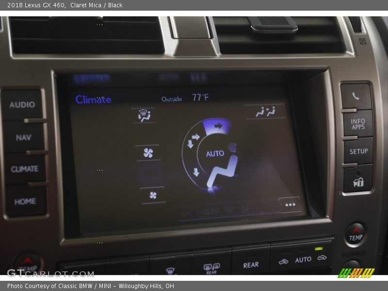 Claret Mica / Black 2018 Lexus GX 460