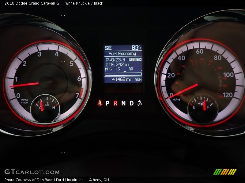 White Knuckle / Black 2018 Dodge Grand Caravan GT