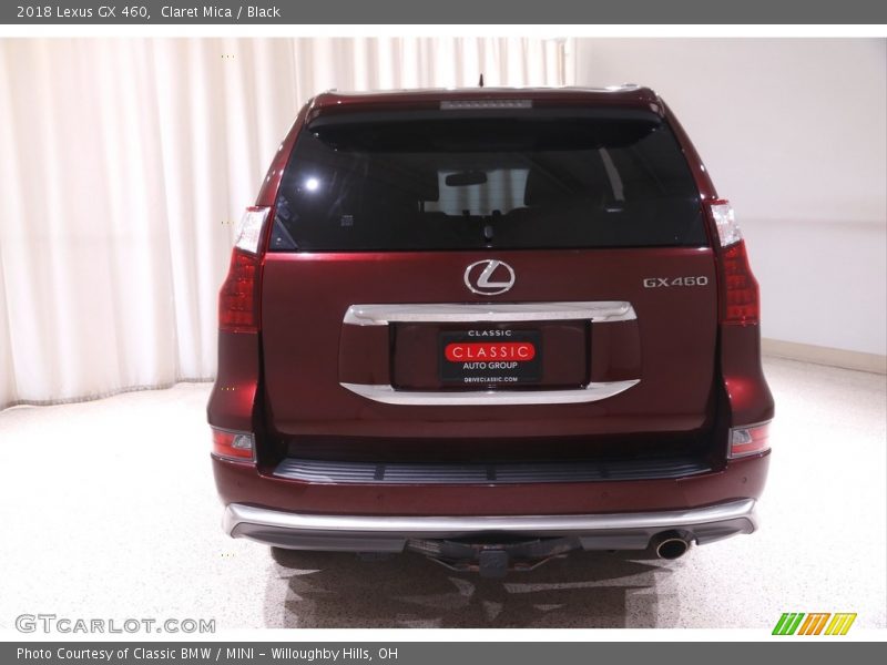 Claret Mica / Black 2018 Lexus GX 460