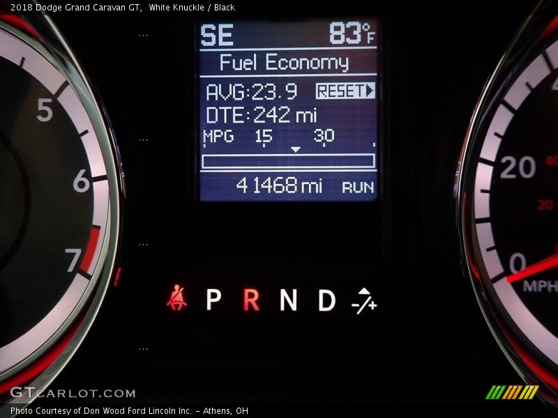 White Knuckle / Black 2018 Dodge Grand Caravan GT