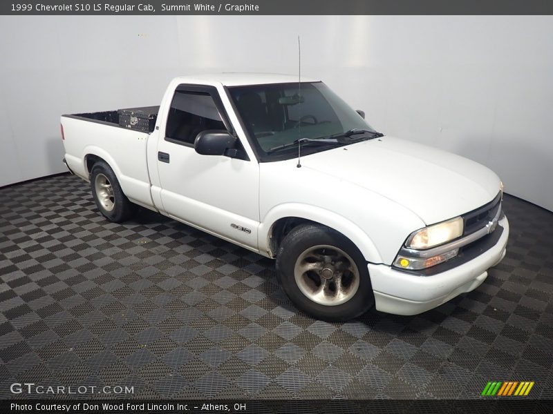 Summit White / Graphite 1999 Chevrolet S10 LS Regular Cab