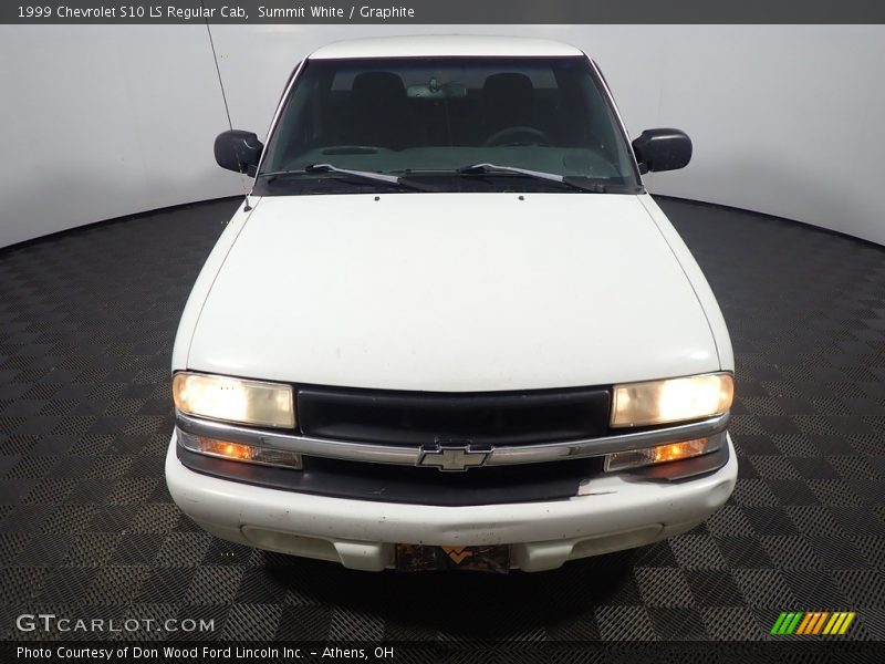 Summit White / Graphite 1999 Chevrolet S10 LS Regular Cab