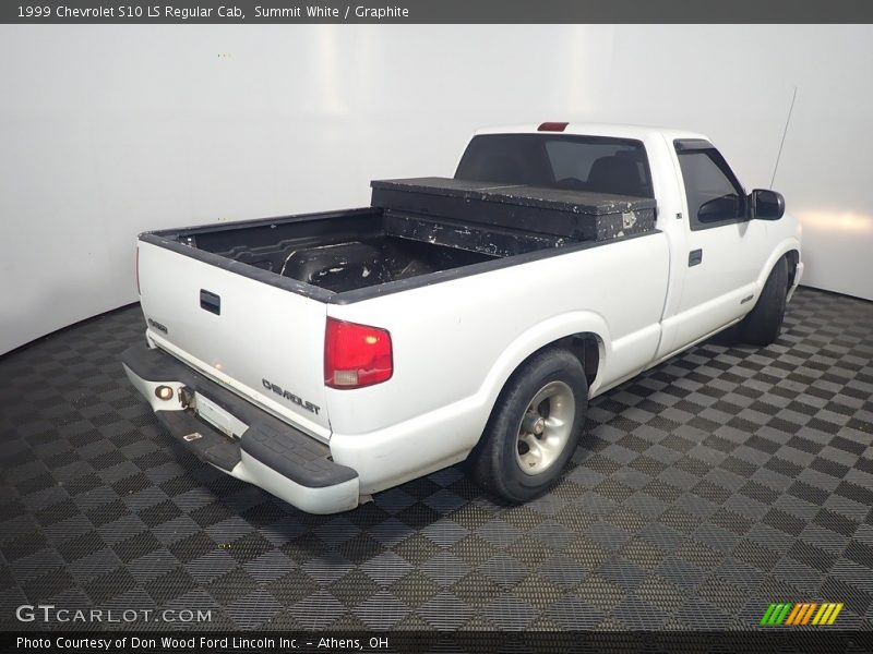 Summit White / Graphite 1999 Chevrolet S10 LS Regular Cab