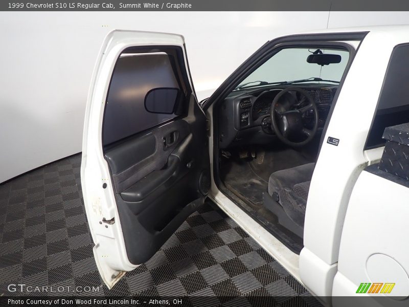 Summit White / Graphite 1999 Chevrolet S10 LS Regular Cab