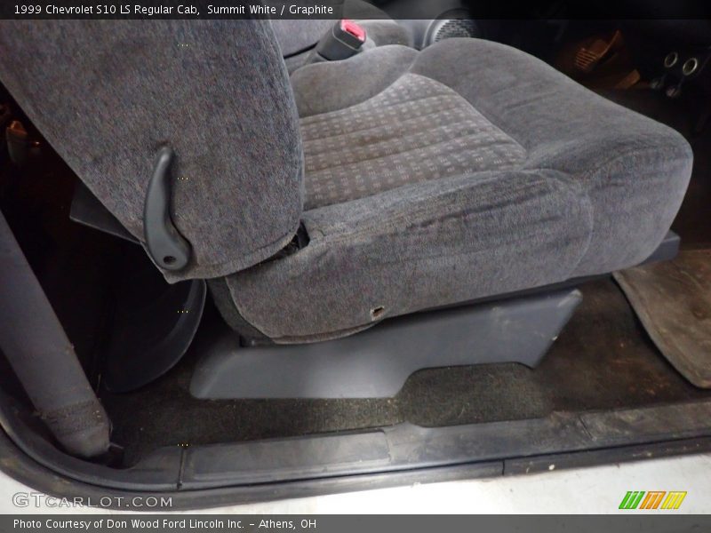 Summit White / Graphite 1999 Chevrolet S10 LS Regular Cab