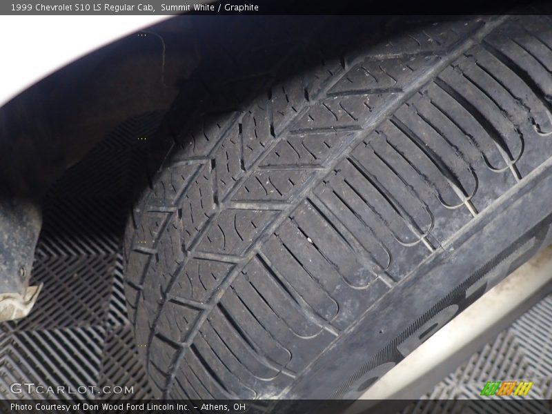 Summit White / Graphite 1999 Chevrolet S10 LS Regular Cab