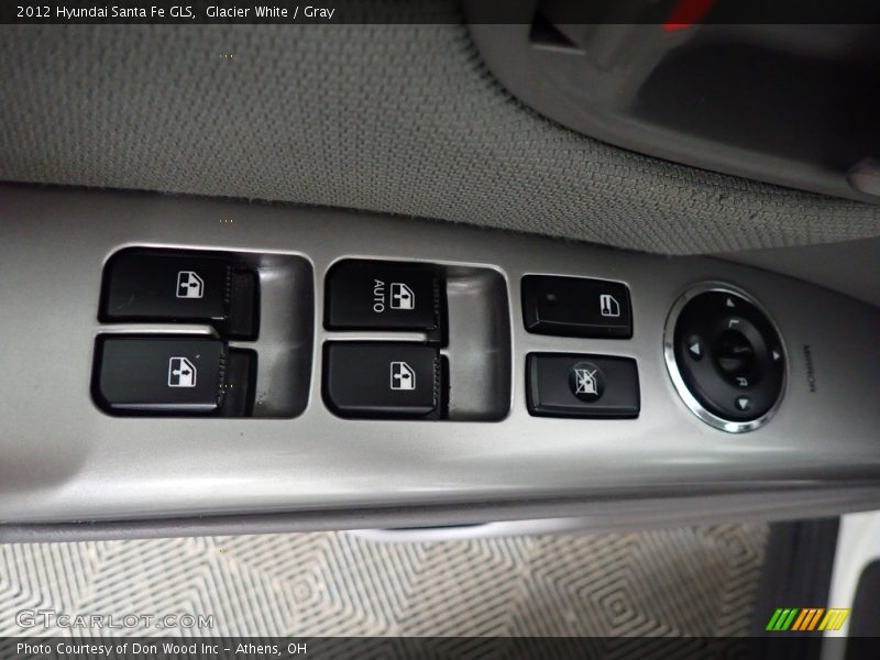 Glacier White / Gray 2012 Hyundai Santa Fe GLS