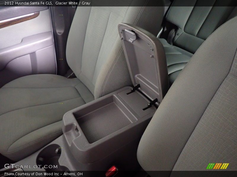 Glacier White / Gray 2012 Hyundai Santa Fe GLS