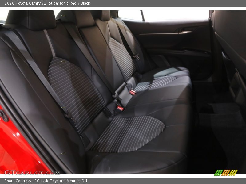 Supersonic Red / Black 2020 Toyota Camry SE