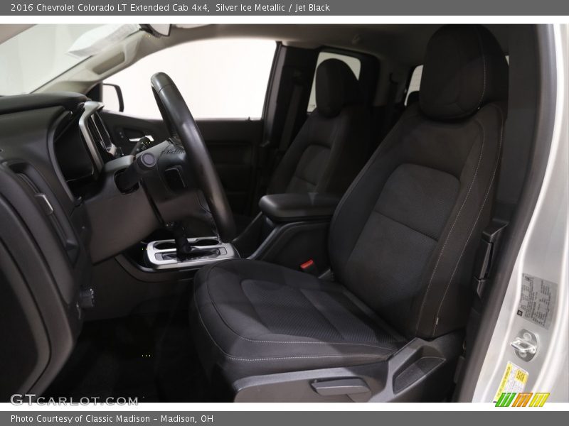 Silver Ice Metallic / Jet Black 2016 Chevrolet Colorado LT Extended Cab 4x4