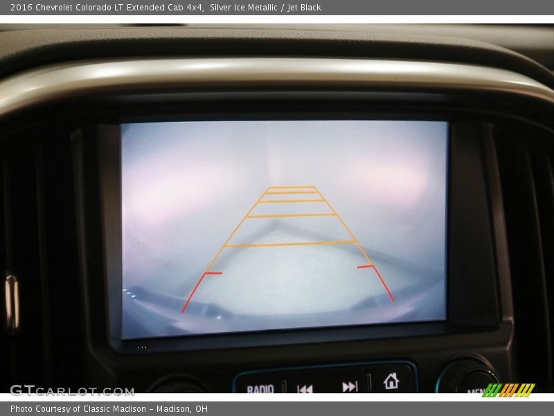 Silver Ice Metallic / Jet Black 2016 Chevrolet Colorado LT Extended Cab 4x4