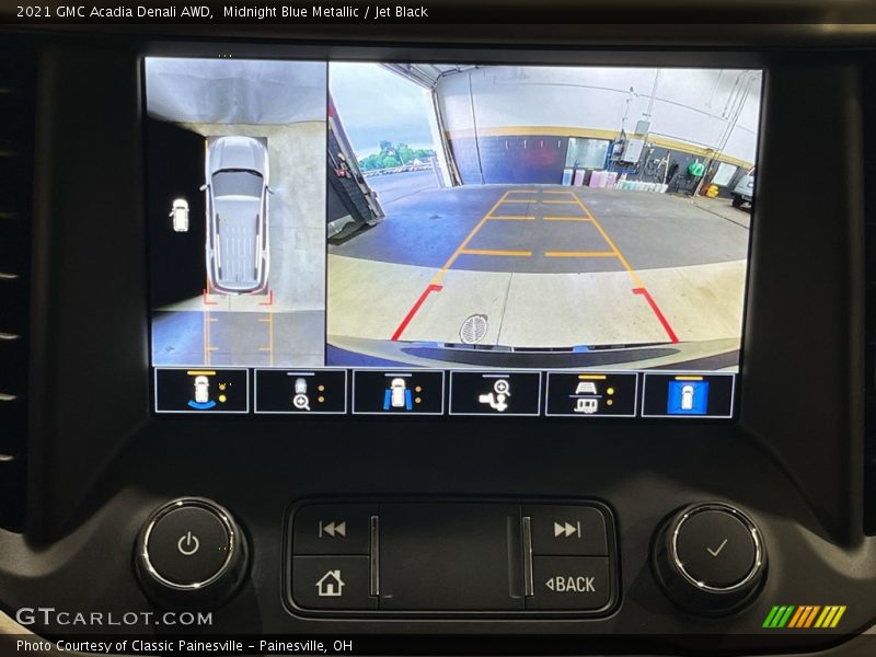 Midnight Blue Metallic / Jet Black 2021 GMC Acadia Denali AWD