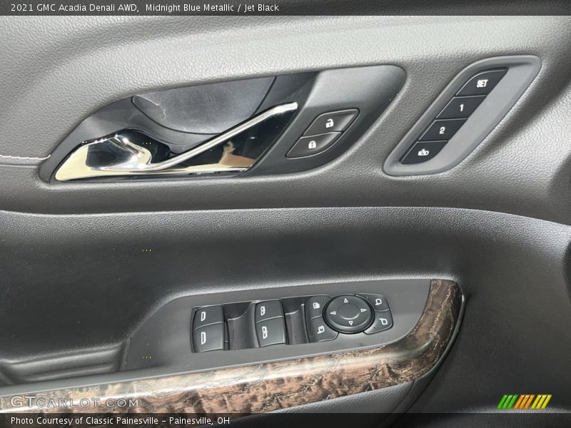 Midnight Blue Metallic / Jet Black 2021 GMC Acadia Denali AWD