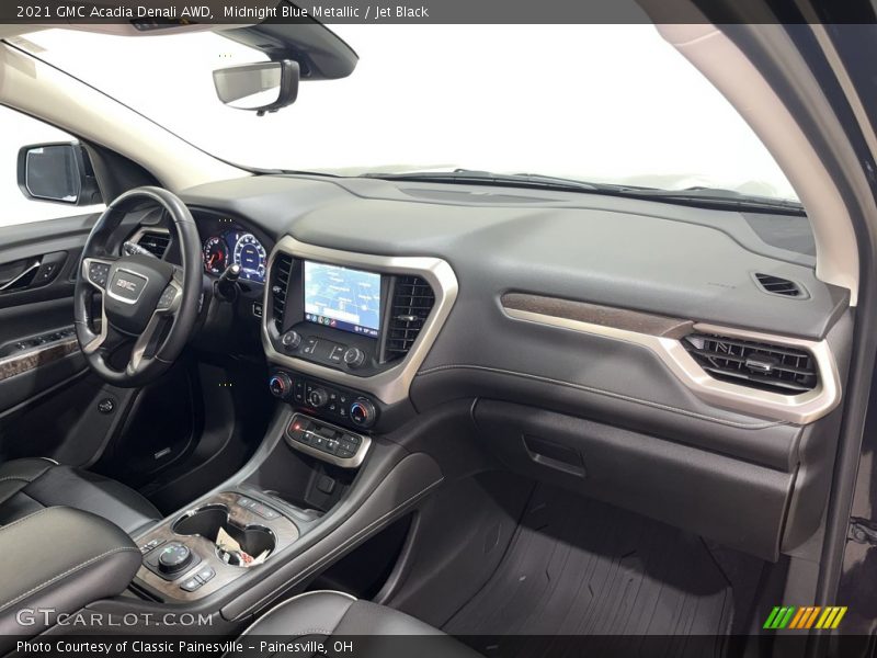 Dashboard of 2021 Acadia Denali AWD