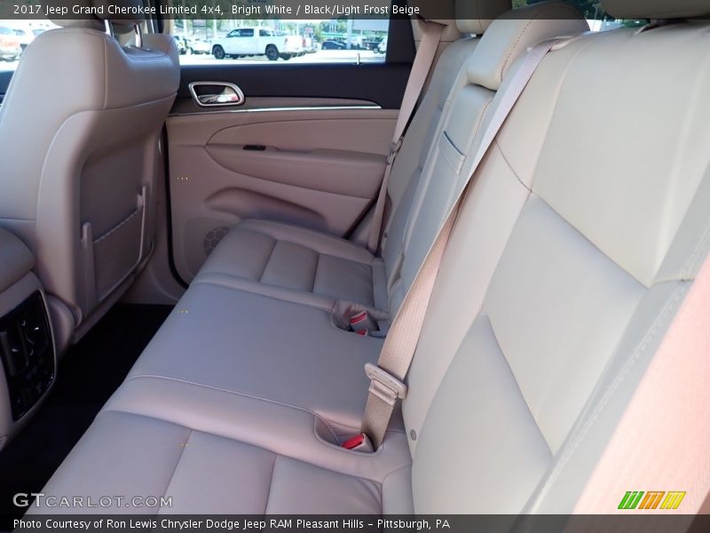 Bright White / Black/Light Frost Beige 2017 Jeep Grand Cherokee Limited 4x4