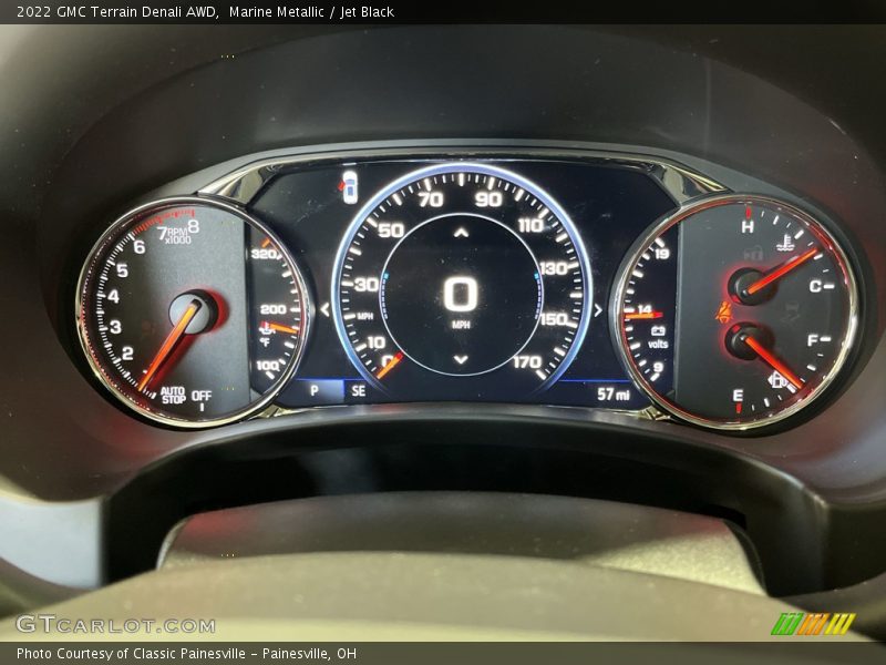 Marine Metallic / Jet Black 2022 GMC Terrain Denali AWD