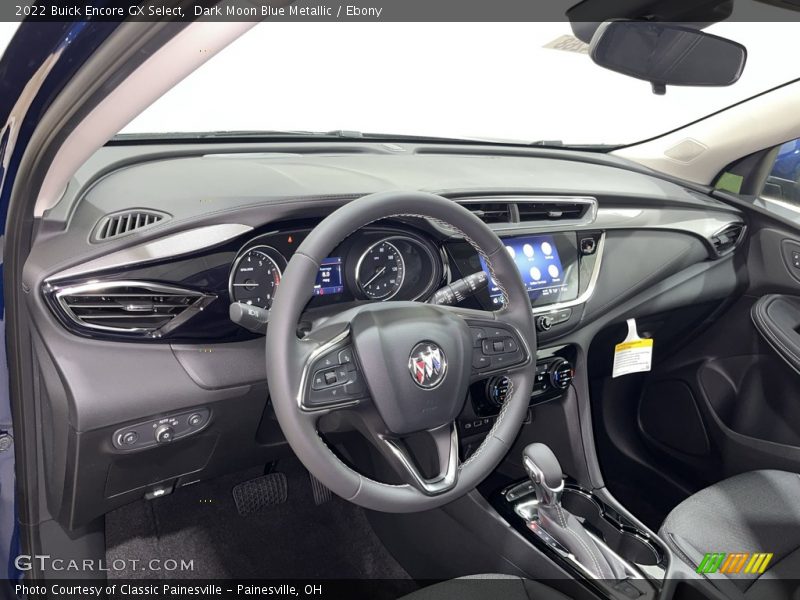 Dark Moon Blue Metallic / Ebony 2022 Buick Encore GX Select