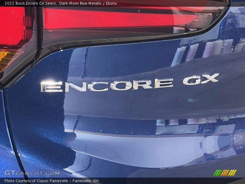 Dark Moon Blue Metallic / Ebony 2022 Buick Encore GX Select