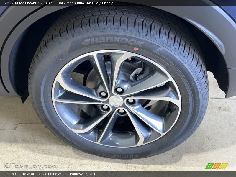 Dark Moon Blue Metallic / Ebony 2022 Buick Encore GX Select