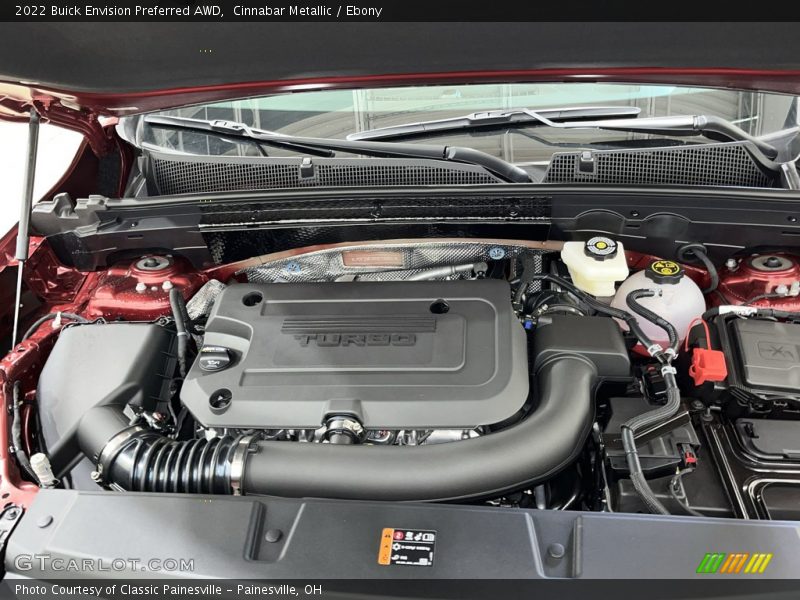  2022 Envision Preferred AWD Engine - 2.0 Liter Turbocharged DOHC 16-Valve VVT 4 Cylinder