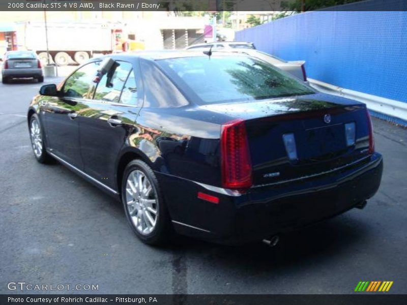 Black Raven / Ebony 2008 Cadillac STS 4 V8 AWD