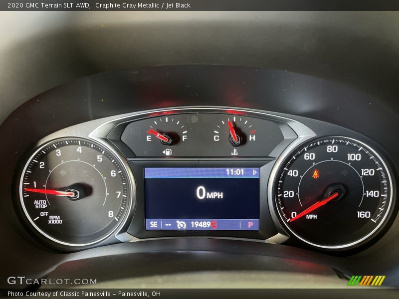Graphite Gray Metallic / Jet Black 2020 GMC Terrain SLT AWD