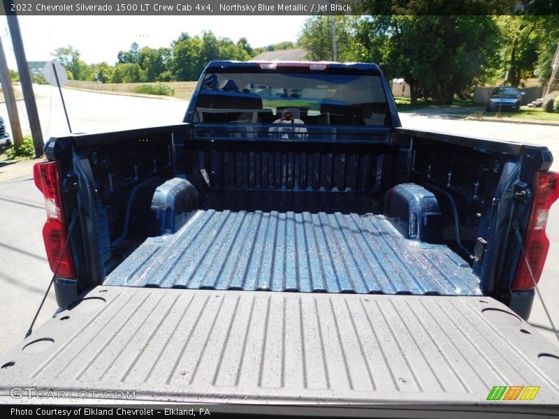 Northsky Blue Metallic / Jet Black 2022 Chevrolet Silverado 1500 LT Crew Cab 4x4