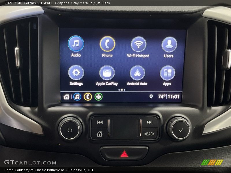 Graphite Gray Metallic / Jet Black 2020 GMC Terrain SLT AWD