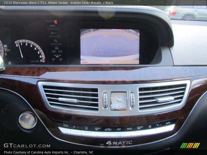 Iridium Silver Metallic / Black 2010 Mercedes-Benz S 550 4Matic Sedan