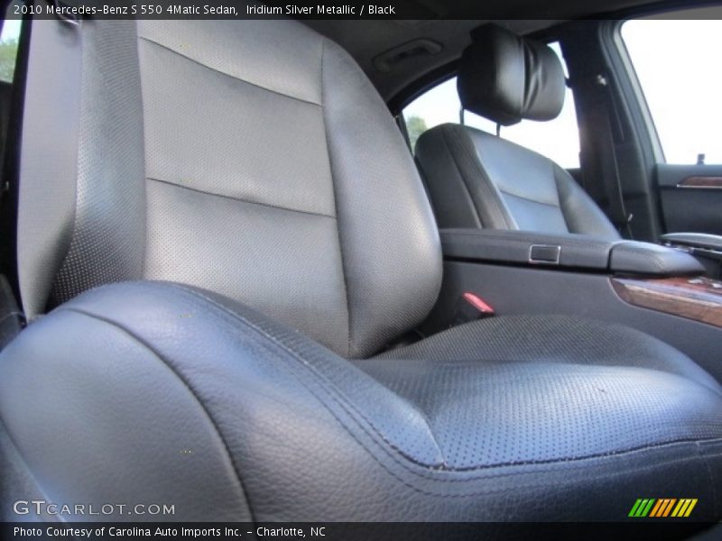 Iridium Silver Metallic / Black 2010 Mercedes-Benz S 550 4Matic Sedan