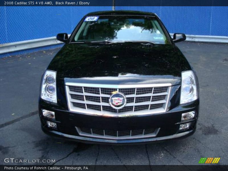 Black Raven / Ebony 2008 Cadillac STS 4 V8 AWD